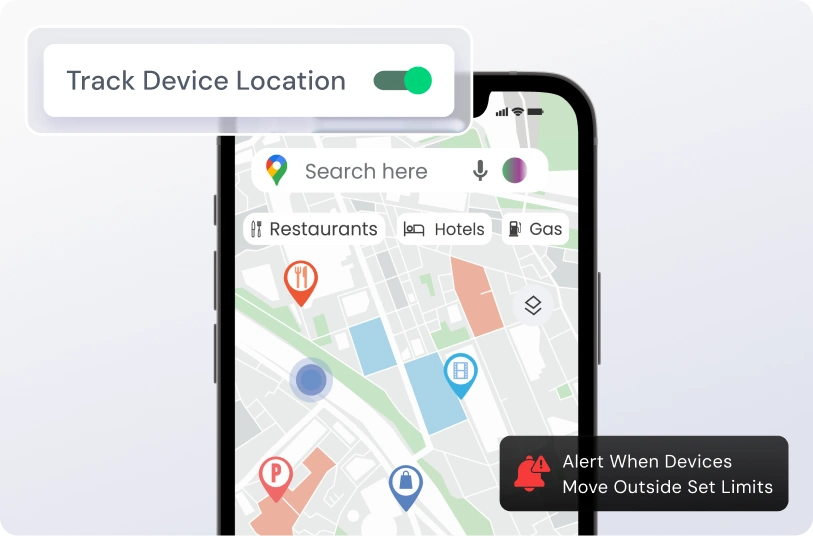 MDM location tracking