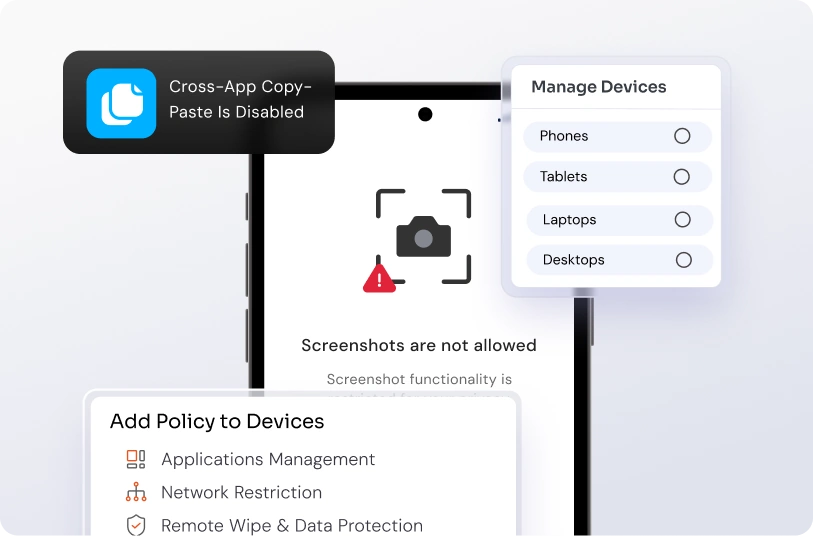 Total control from one dashboard